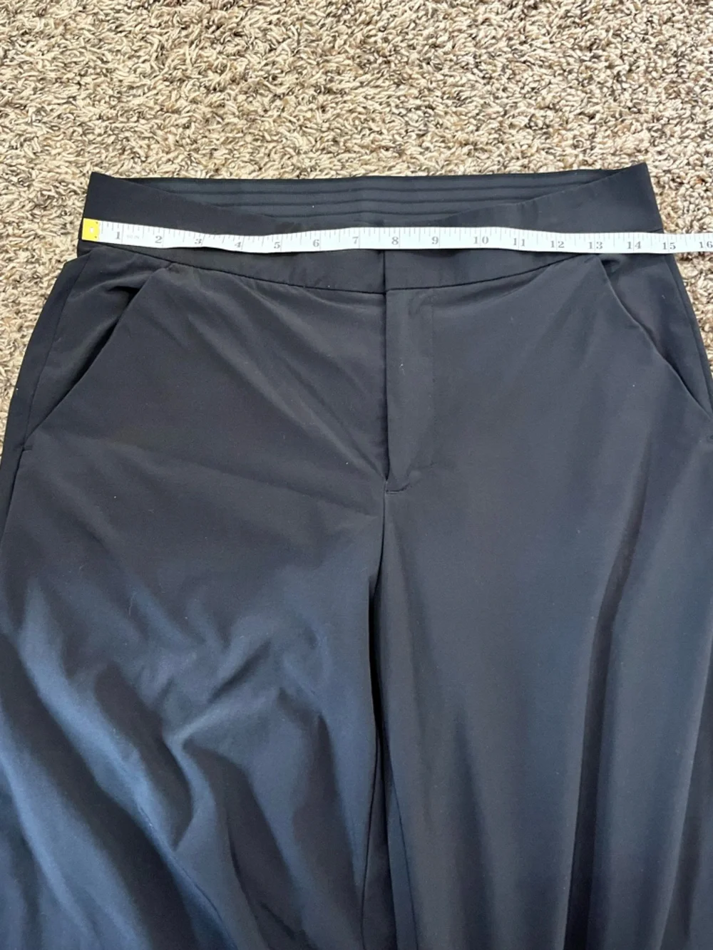 Athleta Women's Tribeca Crop Pant Wide Leg Snap Leg - Picture 4 of 7